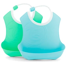Нагрудник Twistshake Pastel Blue Green 2шт (78220): Производитель Twistshake