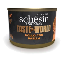 Курка з Паельєю в бульйоні 150 г (Вологий корм Schesir Taste the World Chicken With Paella): Тип Влажный корм