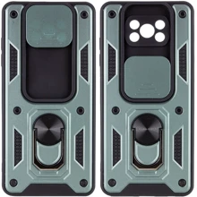Чехол для телефонов Mobile Case Camshield Serge Ring Green for Xiaomi Poco X3 NFC / Poco X3 Pro: Совместимость Xiaomi Poco X3 NFC / Poco X3 Pro