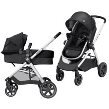 Универсальная коляска Maxi-Cosi ZELIA2 Essential Black FR: Тип коляски прогулочная