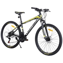 Велосипед LIKE2BIKE Active 1.0 26" чорний матовий (A212604): Матеріал рами Алюминий
