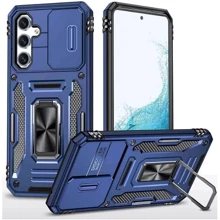 Чехол для телефонов Mobile Case Camshield Army Ring Navy for Samsung S926 Galaxy S24 Plus / S936 Galaxy S25 Plus: Совместимость Samsung S926 Galaxy S24 Plus / S936 Galaxy S25 Plus