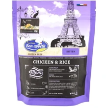 Сухой корм Bon Appétit Kitten Chicken & Rice для котят с курицей и рисом 0.4 кг (3760240681793): Тип Сухой корм
