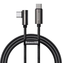 Кабель Baseus Cable USB-C to USB-C Legend Elbow 100W 1m Black (CATCS-01): Тип USB-C - USB-C