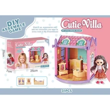 Ляльковий будиночок Cutie Villa ABL1013 з меблями та лялькою: Виробник Cutie Villa