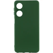 Чехол для телефонов Lakshmi Case Silicone Cover Full Camera Dark Green for Oppo A38 / A18: Совместимость Oppo A38 / A18