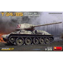 Танк Т-34/85 Завод 112 весни 1944 з інтер'єром: Виробник MiniArt