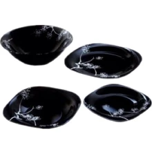 Столовый сервиз Сервиз Luminarc Ming White Noir G4092 (19 пр.): Количество персон 6