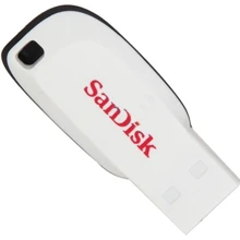 USB-флешка SanDisk 16GB Cruzer Blade USB 2.0 White (SDCZ50C-016G-B35W): Стандарт USB USB 2.0