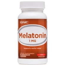 GNC Melatonin 1 mg 120 tabs: Форма выпуска Таблетки