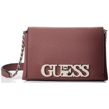 Женская сумка кросс боди Guess Uptown Chic бордовая (HWVG7301780-MOC): Пол Женский