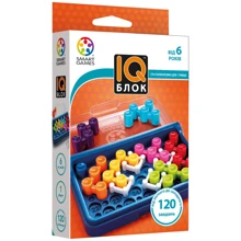 Настільна гра Smart Games IQ Блок SG 466 UKR: Виробник Smart games