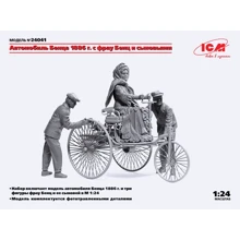 Автомобиль ICM Бенца 1886 с фрау Бенц и сыновья ICM24041: Производитель ICM