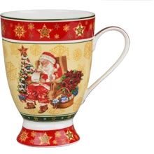Кухоль Lefard Christmas collection 300 мл (986-021): Форма цилиндр