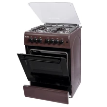 Плита комбинированная KLASS T6408E4 D.BROWN: Тип устройства Комбинированная плита