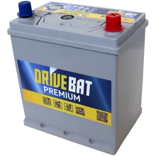 Автомобильный аккумулятор DRIVEBAT Premium 6СТ-45 АЗИЯ Е: Ёмкость, Ач 45