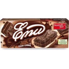 Печенье Sweet Plus сендвич EMU с какао-кремом 160 г (1110314): Тип Печенье