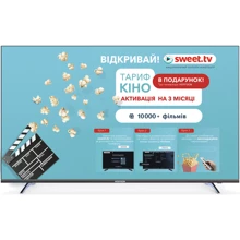 Телевізор Hoffson A43UHD500T2S: Тип LED-телевизоры