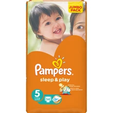 Подгузники Pampers Sleep & Play Junior (11-18 кг) Джамбо 58шт (4015400203582): Тип Подгузники