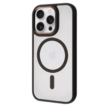 Чехол для iPhone WAVE Ardor Case with MagSafe Desert Titanium for iPhone 16 Pro Max: Цвет черный