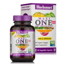 Bluebonnet Maxi ONE Iron free Мультивітаміни без заліза 30 вегакапсул: Тип мультивітаміни