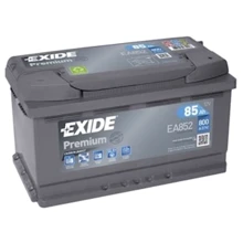 Автомобільний акумулятор Exide Premium 6СТ-85 Н Євро (EA852): Ємність, Ач 85