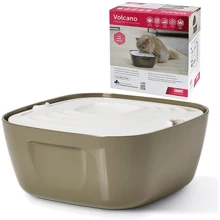 Автоматичний фонтан Savic Volcano Drinking Fountain поїлка для собак і котів, 2.5л 25х25х11 хакі (0331_00WW): Тип поїлки