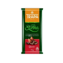 Шоколад Trapa STEVIA чорний 80%, 75г: Вага, г 75