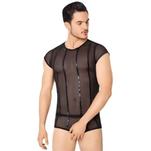 Эротический мужской комплект SoftLine - Shirt and Shorts 4608, M/L (black): Для кого Для мужчин
