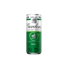 Напій алкогольний Gordon's GIN-TONIC 5% ж / б 250мл (WT4270): Об'єм, л 0.25
