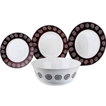 Столовый сервиз Сервиз Luminarc Sirocco Brown G4135 (19 пр.): undefined undefined