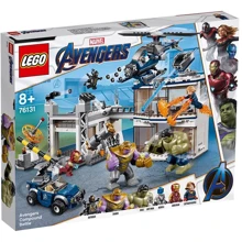 Конструктор LEGO Super Heroes Marvel Comics Битва на базі Месників (76131): Рекомендований вік (макс) 16 років