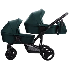 Коляска для двойни Verdi For 2 2025 06 зеленая (9023-VF2025-06): Тип коляски Коляска для двойни