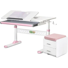 Комплект S ErgoKids TH-310 Pink парта + тумба (TH-310 + BD C3_PINK): Возраст ребенка от 5-ти лет