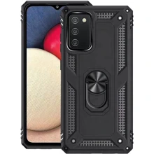 Чохол для телефона BeCover Military Black for Samsung A025 Galaxy A02s (706012): Сумісність Samsung A025 Galaxy A02s