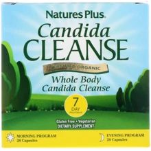 Nature's Plus, Candida Cleanse, 7 Day Program, 2 Bottles, 28 Capsules Each (NTP1116): Тип Пробиотики