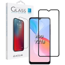 Аксесуар для смартфона ACCLAB Tempered Glass Full Glue Black для VIVO Y21S: Сумісність VIVO Y21S