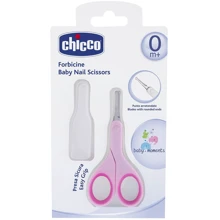 Ножнички детские с колпачком Chicco, розовые (05912.10): Производитель Chicco