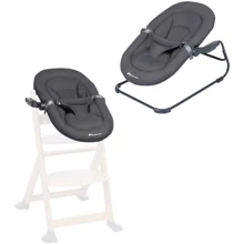 Кресло баунсер BEBE CONFORT Timba Baby Mineral Graphite (2838153210): Тип шезлонги