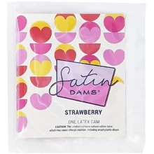 Серветка латексна Satin Dams Strawberry 1 шт: Тип Ароматизовані