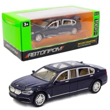 Машина металлическая Автопром BMW 1:24 свет, звук (7965): Тип Готовая модель