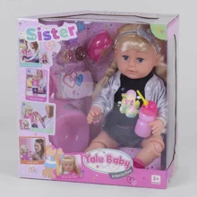 Пупс Yale Baby Сестренка с аксессуарами (BLS 007 N): Производитель Yale Baby