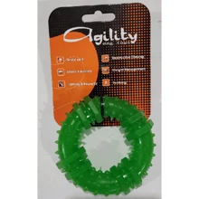 Игрушка для собак Agility кольцо 9 см зеленое (PI0063): Производитель Agility