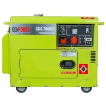 Генератор дизельний GENPOWER GDG 7000 EC: Тип електростанції дизельний