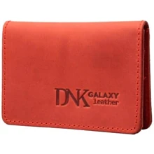 Жіноча обкладинка для ID-паспорта DNK Leather червона (DNK-mini-oknoH-colH): Стать жіночий