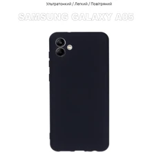 Чехол для телефонов BeCover TPU Case Black for Samsung A055 Galaxy A05 (710082): Совместимость Samsung A055 Galaxy A05