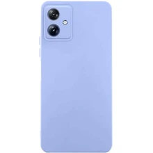 Чехол для телефонов TPU Case Getman Liquid Silk Full Camera Light Purple for Motorola G54: Совместимость Motorola G54
