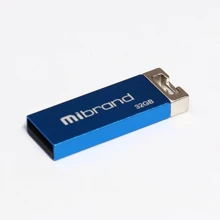 USB-флешка Mibrand 32GB Сhameleon Blue USB 2.0 (MI2.0/CH32U6U): Стандарт USB USB 2.0