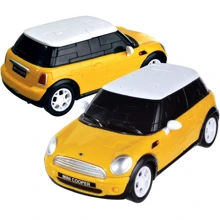 Mini Cooper Yellow 3D пазл Eureka: Вид Головоломка