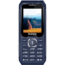 Мобильный телефон Sigma mobile X-Style 341 BRO TYPE-C Blue (UA UCRF): Дисплей 2.4" LCD (240x320)